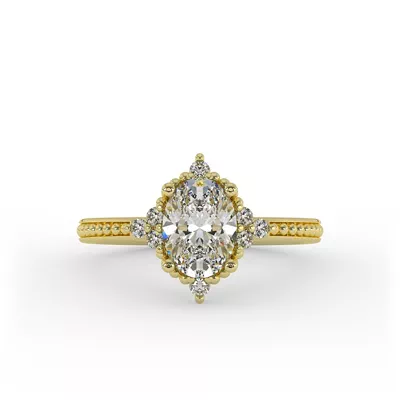 Ainsley Halo Engagement Ring