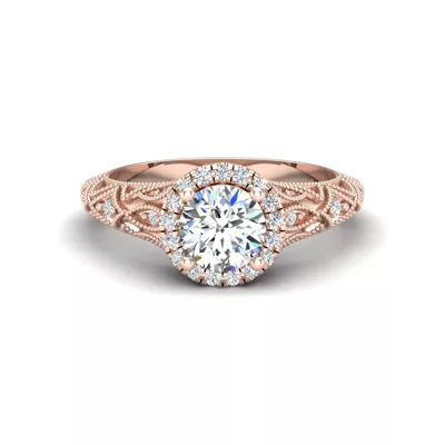 Rylie Halo Engagement Ring