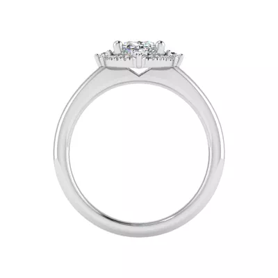 Reign Halo Engagement Ring