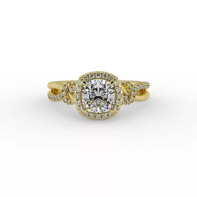 Adelynn Halo Engagement Ring