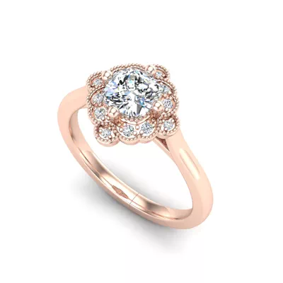 Brinley Halo Engagement Ring
