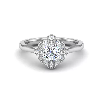 Brinley Halo Engagement Ring