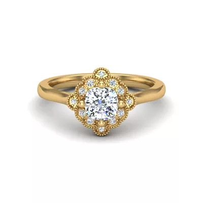 Brinley Halo Engagement Ring