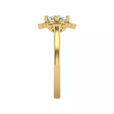 Brinley Halo Engagement Ring