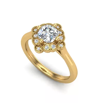 Brinley Halo Engagement Ring