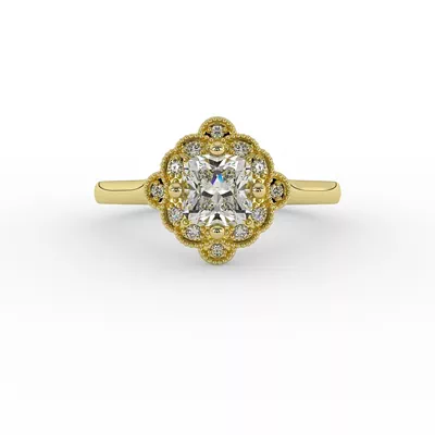 Brinley Halo Engagement Ring