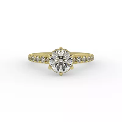 Lainey Halo Engagement Ring