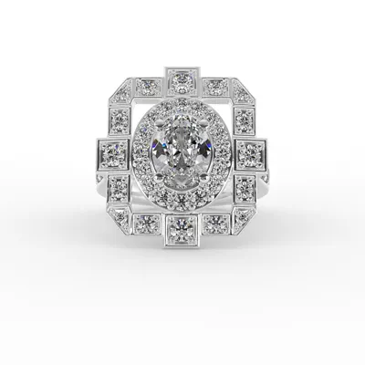 Everlee Halo Engagement Ring