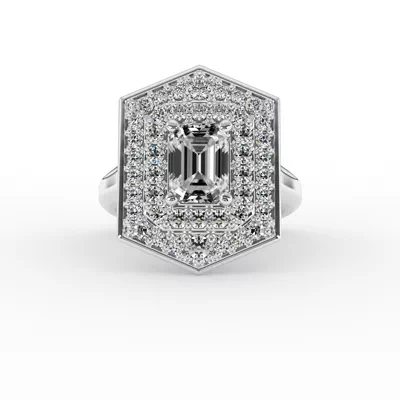 Haisley Halo Engagement Ring