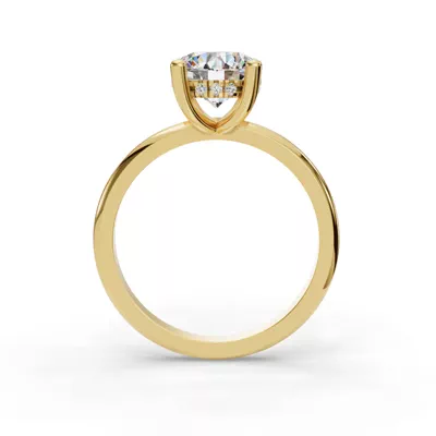 Savannah Hidden Halo Engagement Ring