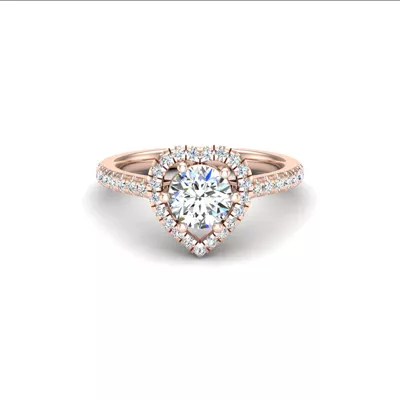 Tracy Halo Engagement Ring