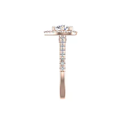 Tracy Halo Engagement Ring