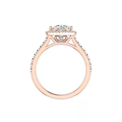 Tracy Halo Engagement Ring