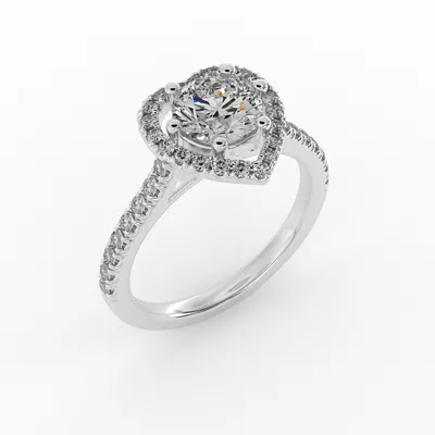 Tracy Halo Engagement Ring