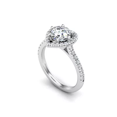 Tracy Halo Engagement Ring