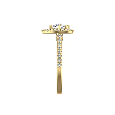 Tracy Halo Engagement Ring