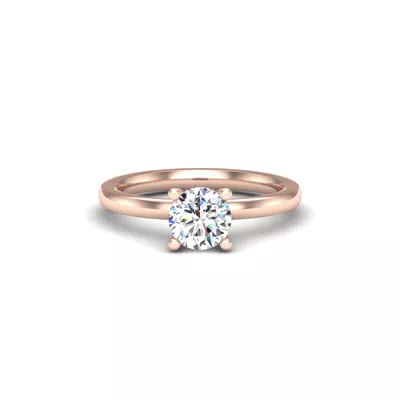 Sylvia Hidden Halo Engagement Ring