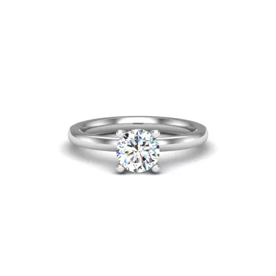 Sylvia Hidden Halo Engagement Ring