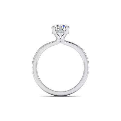 Sylvia Hidden Halo Engagement Ring