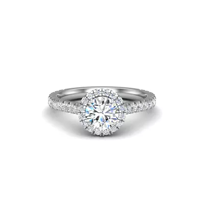 Alison Halo Engagement Ring