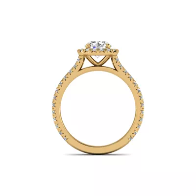 Alison Halo Engagement Ring