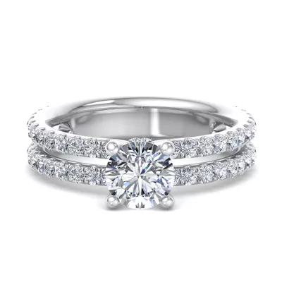 Cassidy Hidden Halo Engagement Ring