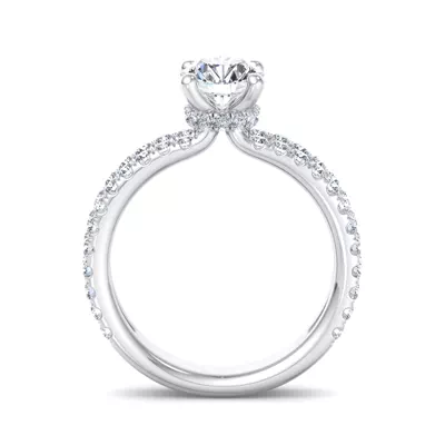 Cassidy Hidden Halo Engagement Ring