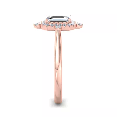 Emmy Halo Engagement Ring