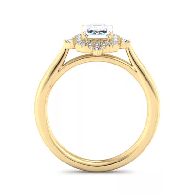 Emmy Halo Engagement Ring