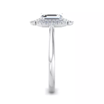 Emmy Halo Engagement Ring