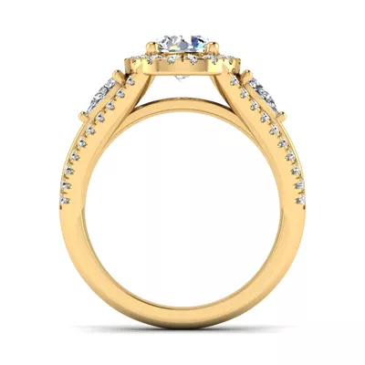 Mara Halo Engagement Ring