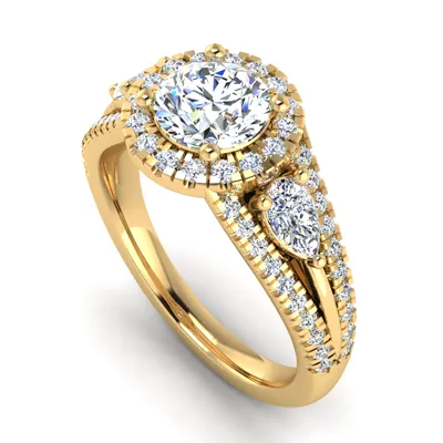Mara Halo Engagement Ring