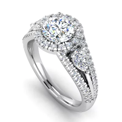 Mara Halo Engagement Ring
