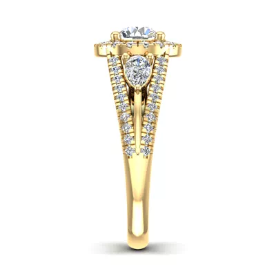 Mara Halo Engagement Ring