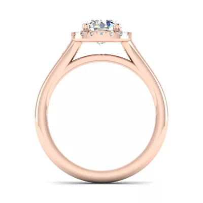Maryam Halo Engagement Ring