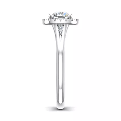 Maryam Halo Engagement Ring