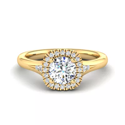 Maryam Halo Engagement Ring