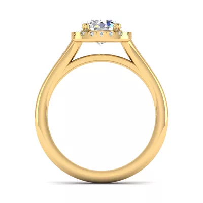 Maryam Halo Engagement Ring