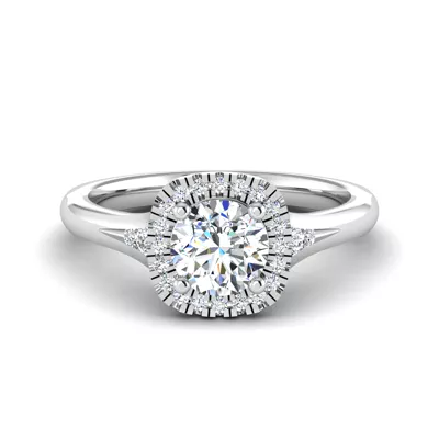 Maryam Halo Engagement Ring