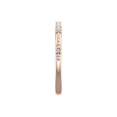Ruby Bubble Diamond Band