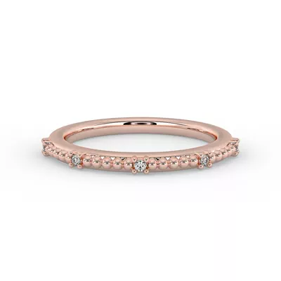 Ruby Bubble Diamond Band
