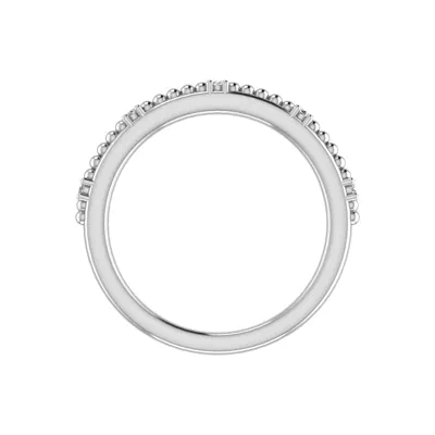 Ruby Bubble Diamond Band