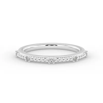 Ruby Bubble Diamond Band