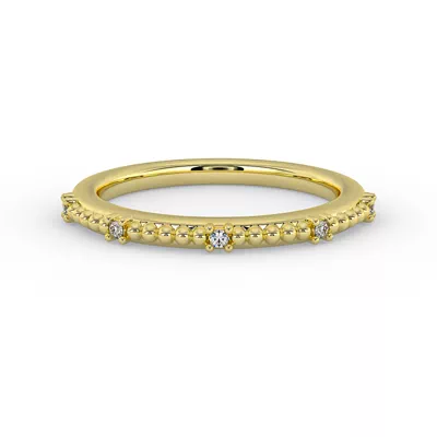 Ruby Bubble Diamond Band