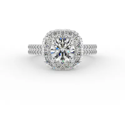 Piper Halo Engagement Ring