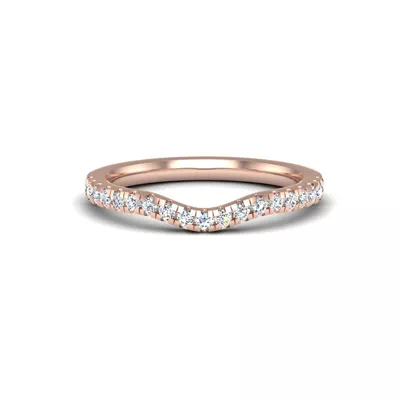 Rose Pave Band