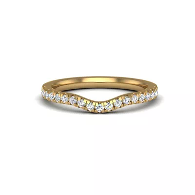 Rose Pave Band