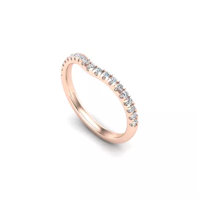 Iris Pave Band