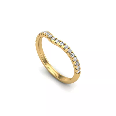 Iris Pave Band