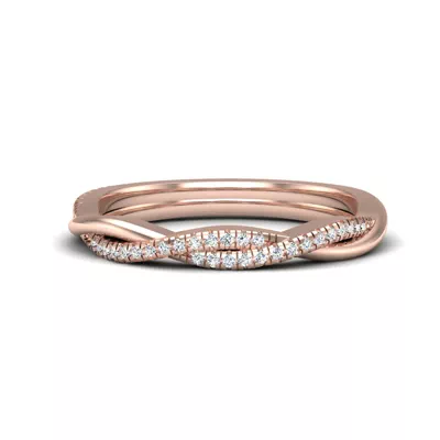 Emily Twisted Pave Band